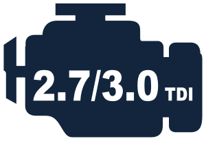 Audi A4 (8K) 08>15 2.7 TDI CAMA; CGKA 190hp Diesel ,/ 3.0 TDI quattro CAPA; CCLA; CCWA 240hp Diesel / 3.0 TDI quattro CCWB 211hp Diesel / 3.0 TDI quattro CDUC; CKVB; CKVC 245hp Diesel