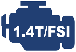 VW Golf MK5 (1K) 2004>2009 ''1.4FSI BKG,BLN 90BHP /1.4TSI BLG 170bhp, BMY 140bhp, CAXA 122bhp  engines''