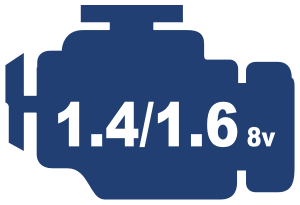 VW Golf MK3 (1H) 92>98 ''1.4 ABD,AEX 60BHP / 1.6 ABU,AEA,AEE 75BHP / AEK,AFT,AKS 100BHP 8V petrol engines''