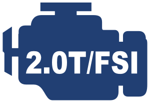 Audi A3 (8P) 08>13 2.0TFSI CAWB,CBFA,CCZA 197BHP, AWW,BPY,BWA