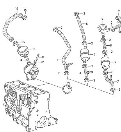 (5) 100987 oil separator 2G,AAV