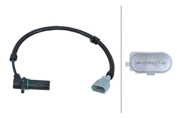 110896 Hella Crankshaft Sensor with o-ring 530mm 3-pin T5 1.9 AXB,AXC