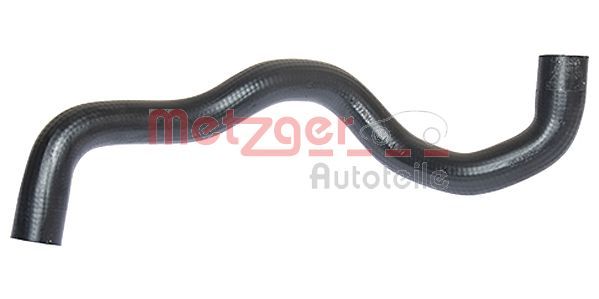 (3) 054539 METZGER LH Lower radiator coolant hose (flange>coolant radiator)