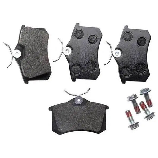 107239 Set of 4 Rear brake pads (both sides) PR-1KD 'Cut to allow water displacement!'