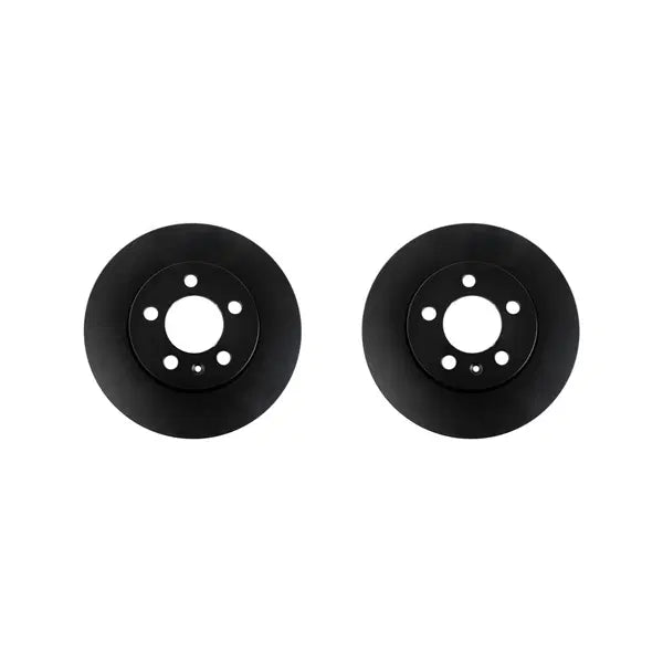 107680 Pair of Black coated Front Vented Brake Discs-256x22mm  PR-1LQ,1LR,1ZF,1ZG
