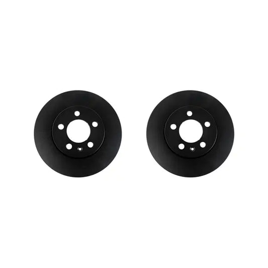 107680 Pair of Black coated Front Vented Brake Discs-256x22mm  PR-1LQ,1LR,1ZF,1ZG