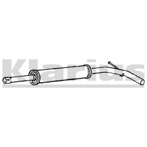(1) 108040 KLARIUS Front muffler AEV,ADX,AEA, AEX,AEE,AHS, AER,AKV,ALL, ANX,APQ,ALD,AUC,AKK, AUD,AKP, ‘please contact VWS for availability before ordering’