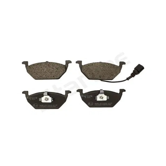 108504 Set of Front Brake Pads with sensors 1.4 70bhp; 1.4 16V;1.6 8V;2.0 8V;1.9TDI 90>115BHP 1999> PR-1LA,1LR, 1LS, 1ZM, 1LQ, 1ZF