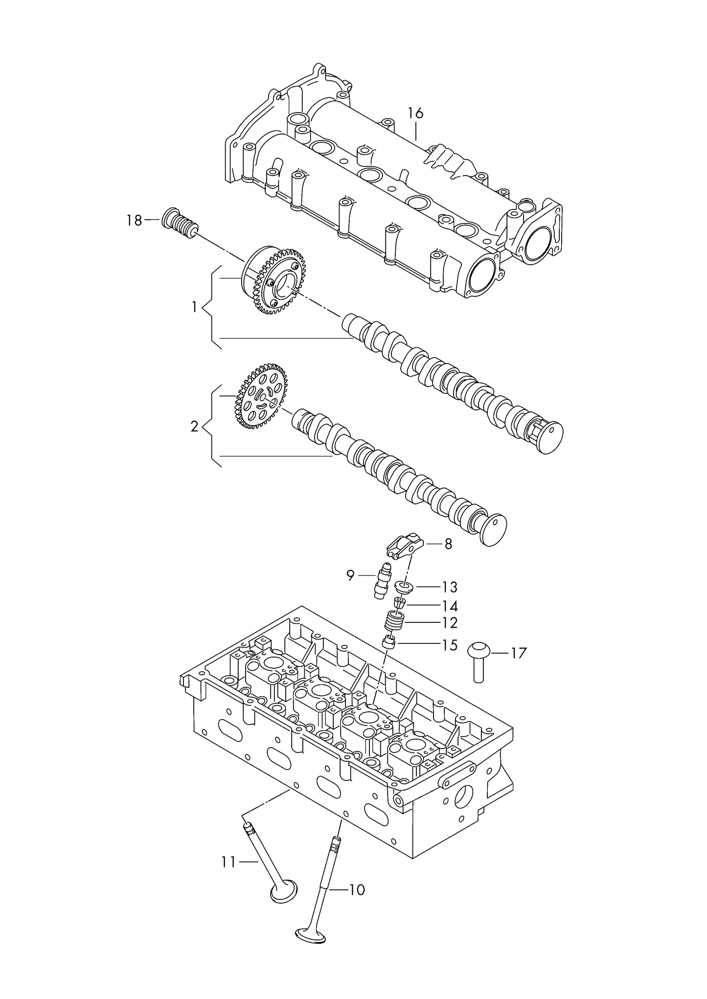 113274 Febi/KS N205 Control Valve for camshaft adjustment