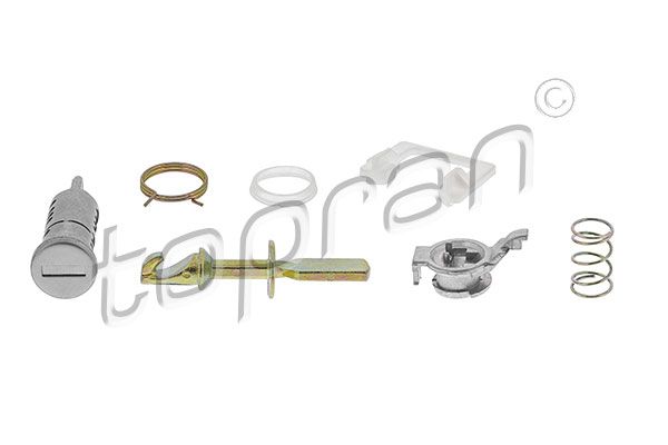 (23) 109720 Door Barrell Repair Kit lock cylinder for door handle without striker plate and key for locking numbers: 1001-2000,3001-4000,6001-7086, 8201-9282 System B 4/1997>