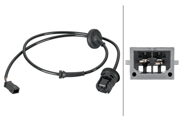 109925 Hella Rear ABS Sensor Passat 3B 1997>2005/Superb 01>08