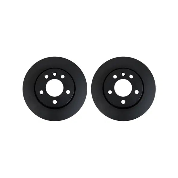 110416 Pair of Black Coated Rear Vented Brake Discs-294x22mm T5 03> PR-2E3 16"