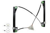 111265 L/H Window regulator w/o Motor Polo 9N 2 doors