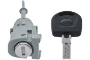 113573 Left Lock cylinder with keys and housing * cannot be used to restore * the one key locking * system !! F >> 6X-2-035 648*
