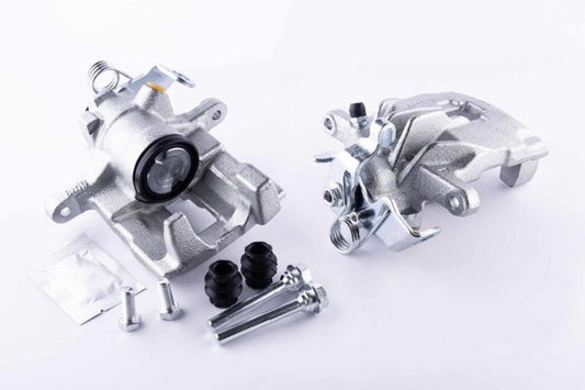 115681 Hella New Rear Brake Caliper-Left incl New Slide pins & rubbers T4 97>03 15"