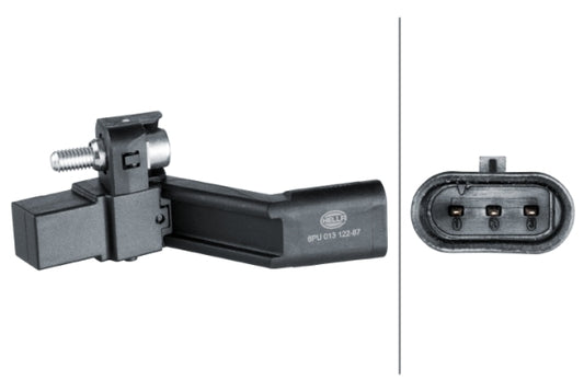 116743 Hella Crankshaft position sensor (Oval plug)