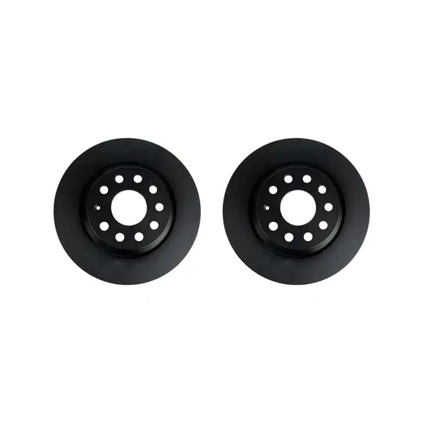 116888 Pair of Black coated Rear Solid Brake Discs-300x12mm PR-1KU,2ED