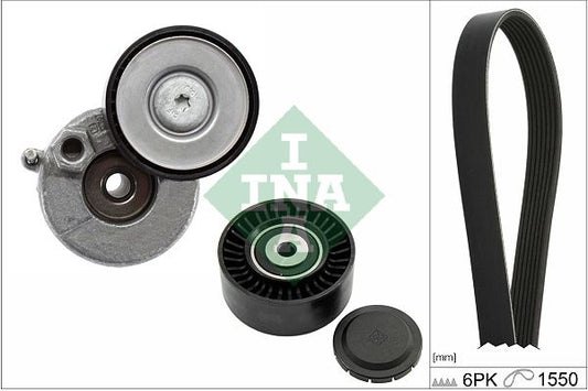 118459 INA Ribbed belt & Tensioner kit 2.0tdi