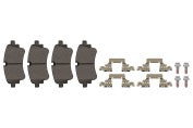 120616 Hella Rear brake pads with clips,bolts excl Sensor