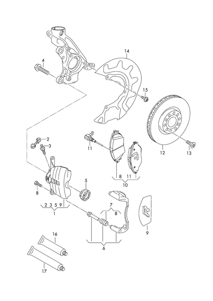 (12) 116286 Pair of Front Vented Brake Discs-314x30mm  PR-1LW