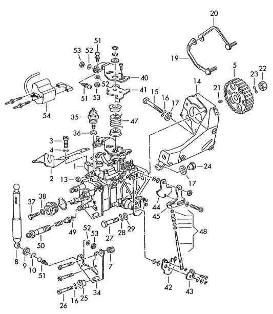 130-010 T4 7D 1.9TD injection pump 	diesel eng.+ ABL 'Please select parts from links below-prices will update'