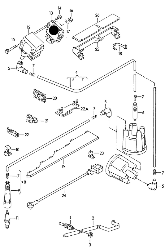 (Item 13) 104260 HUCO Lower TCI unit>104033 coil pack 'Made in Germany'