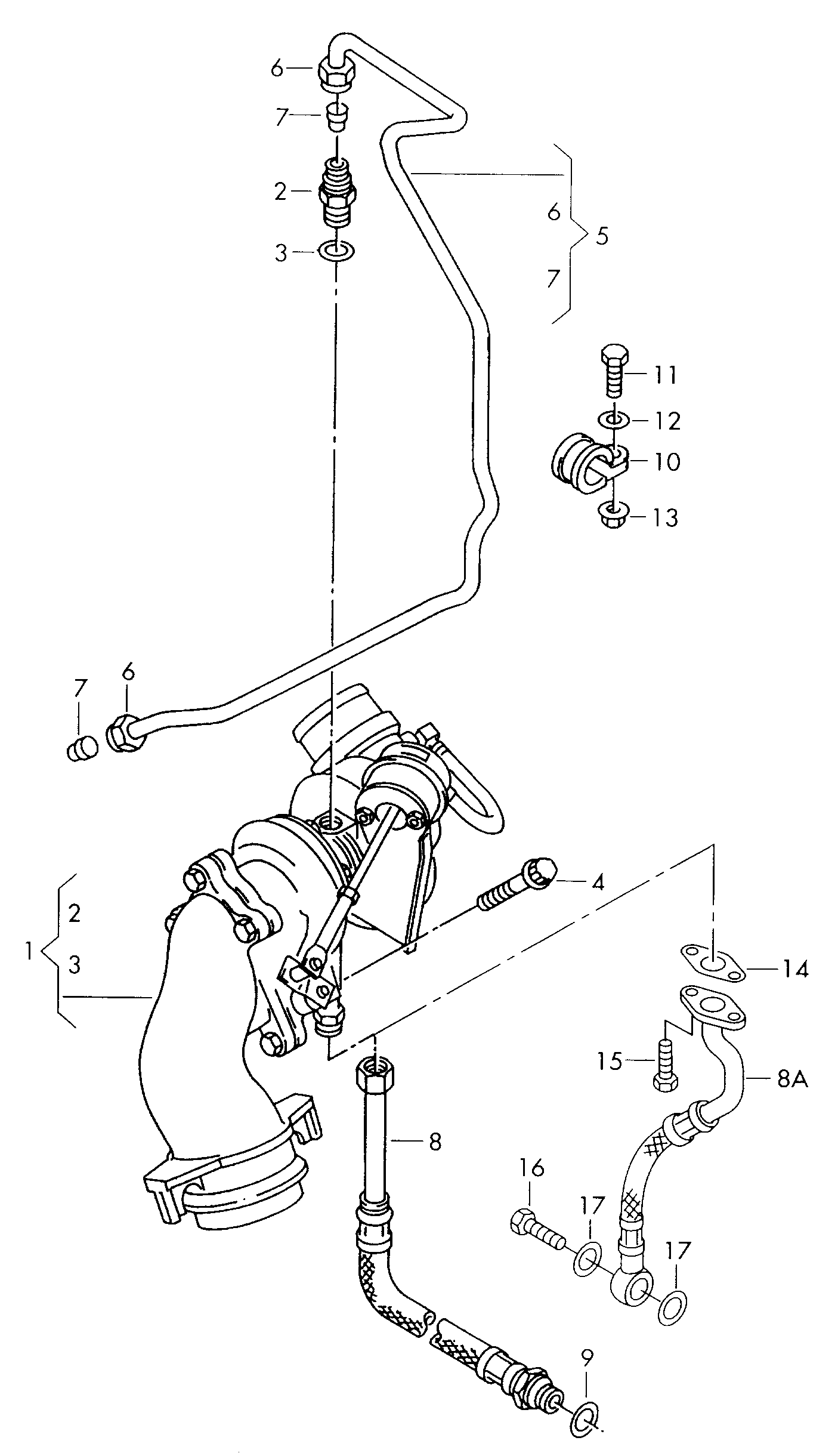 (2) 117750 Turbo Union & Seal