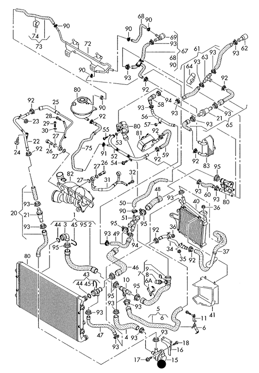 (ITEM 15) 117259 Additional coolant pump