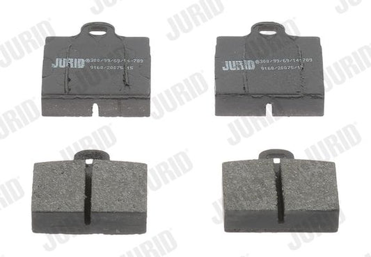 183641 Brake Pad Set Single Pin Square: T1 Beetle (1967-1971), T1 Beetle Cabrio (1967-1971)