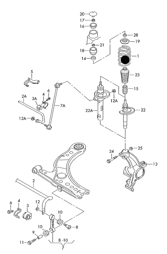 ACS1187 Front coil spring PR-1GD+V32 PR-G16+L19,PR-G73+L19 PR-G87+L19