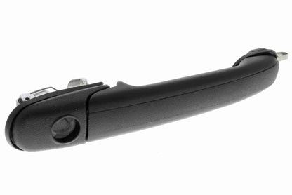 (20) 107536 TOPRAN Ext door handle, black without lock cylinder left Polo 6N 1995>08/1997  >> 6N-VW250 000   >> 6N-VY300 000