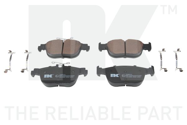 120276 Set of NK Rear brake pads PR-1KE/2EC Audi A3 8Y 04/2020>