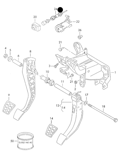 (24) 111892 Clutch cable VW Polo Hatch 1995>2002 / Lupo 1999>2006 RHD ‘Not in stock, but available to order-contact VWS 4 details’