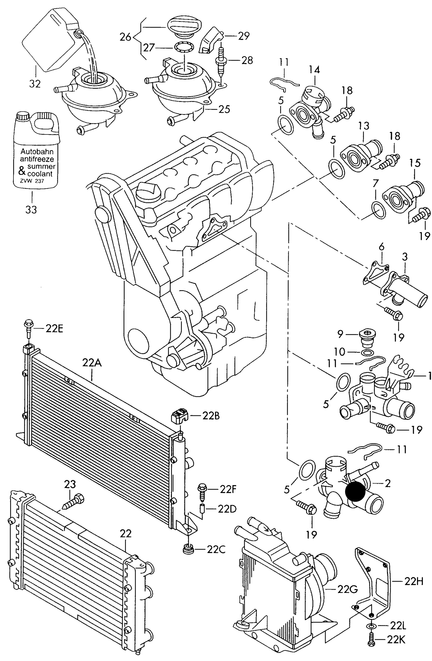 (ITEM 2) 101456 Cooling Flange>Cyl Head 1.6D/1.9TD