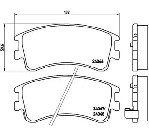 PAD1799 Drivetec Front brake pad set Mazda 	GJYF-33-23ZE | G2YS3323Z | G2YS-33-23ZA | G2YS-33-23ZB | G2YS3328Z | GJYE3323Z