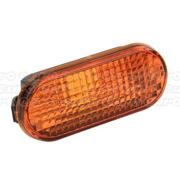 (2) 103598 AMBER FLASHER LAMP>SIDE WING 'OVAL' Golf mk3 08/1995>