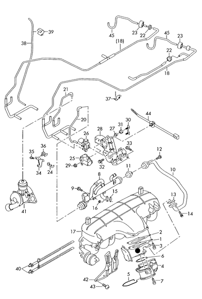 (1) 639159 PIERBURG EGR Valve