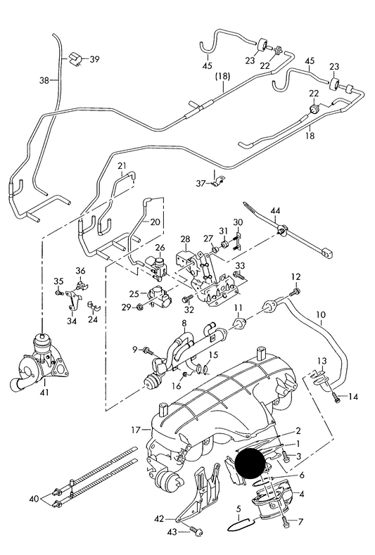 (ITEM 1) 639159 PIERBURG EGR Valve