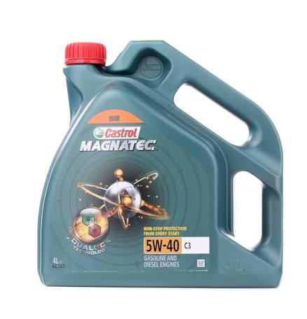 ACEA C3 Castrol MAGNATEC 5W-40 C3 Fully Synthetic Car Engine Oil 4ltr
