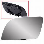 MG621 Left Mirror glass POLO 2/02-7/05 CONVEX with backing plate