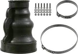 (34) 5-40160 Split Axle Boot Kit for Swing Axle Suspension: T1 Beetle (1950-1979), T2 Split Bus (1950-1967)