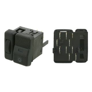 (2) 103569 FEBI Light Switch for parking and dipped lights without City driving lights
