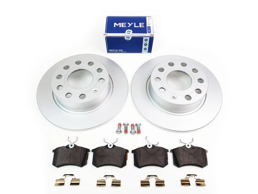 (9) 110079KP2 MEYLE PD Rear Discs & Pads 253mm 1.4 ; 1.9TDI ; 2.0SFI ; 2.0TDI PR-1KQ, 1KD