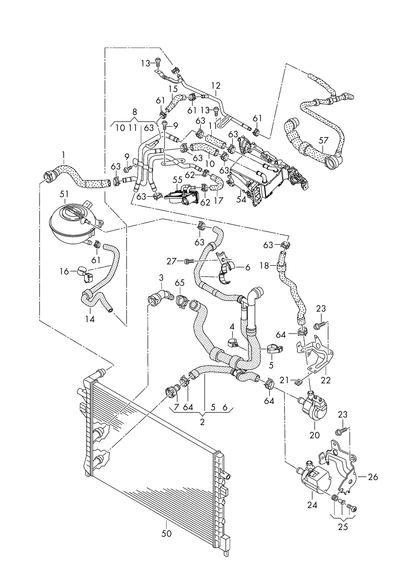 (ITEM 24) 117653 OEM Additional Water Pump 'Pierburg fitment'