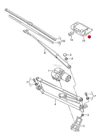 (15) 638653 METZGER 3pin Rain sensor (TRW)