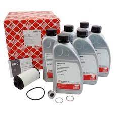 (13) 113241KP1 FEBI DSG Oil Filter & Seal including 6 ltrs of DSG oil & Sump plug & washers