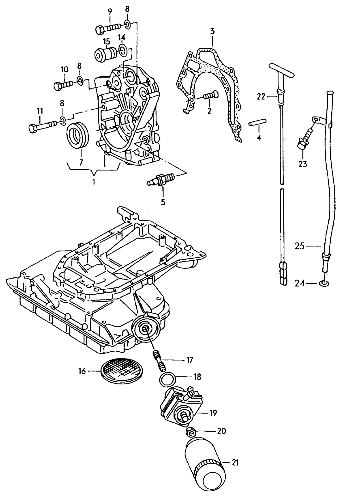 (19) 109778 OIL COOLER AWH,AYD,AEG, AQY,APK,APH