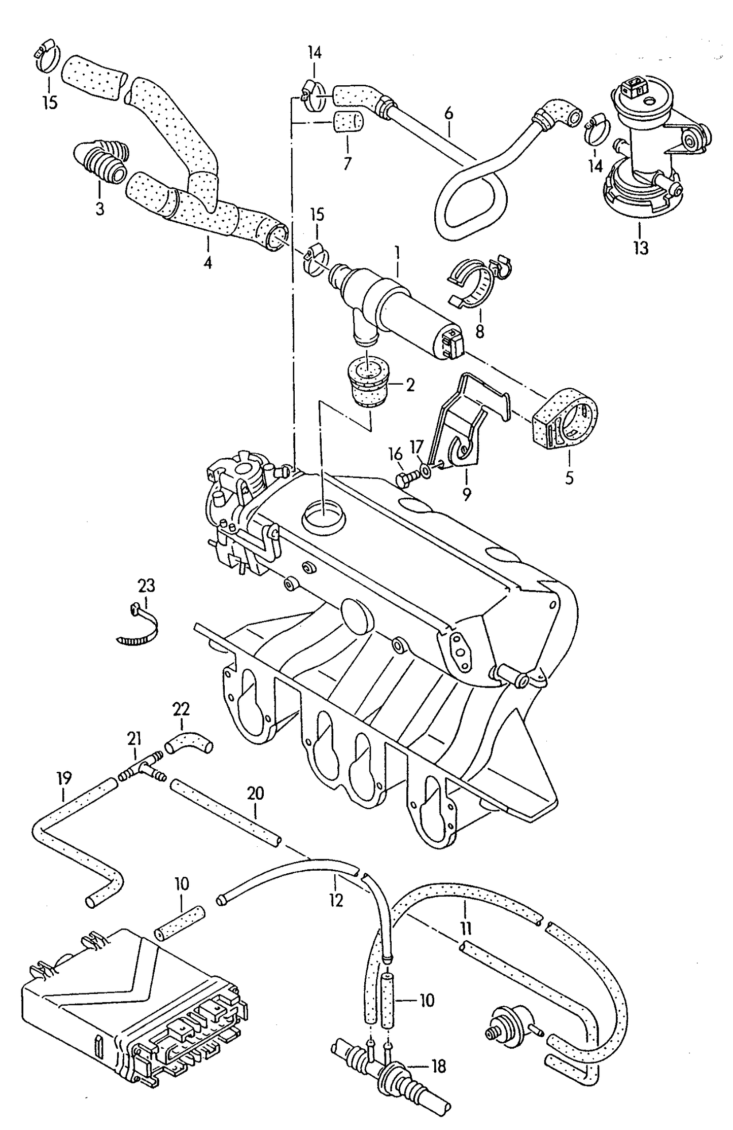 (9A) 104539 5mm Fuel hose & Clips