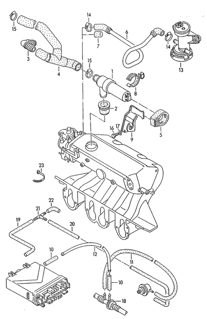 (9A) 104539 5mm Fuel hose & Clips