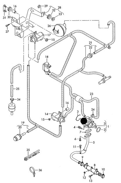 (1) 113159 EGR VALVE T5 2.5TDI AXD,AXE